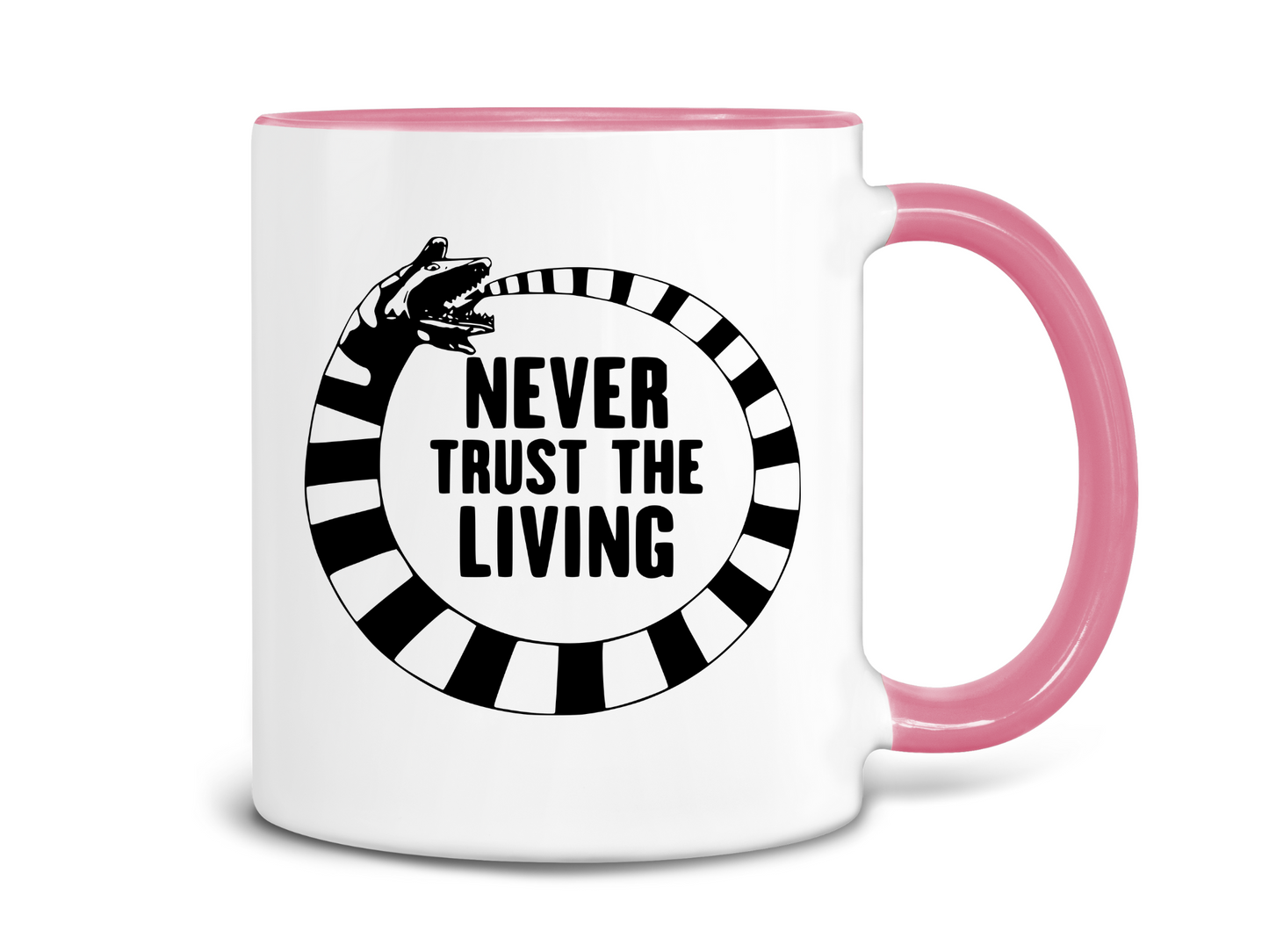 Never Trust The Living Snake Coffee Mug