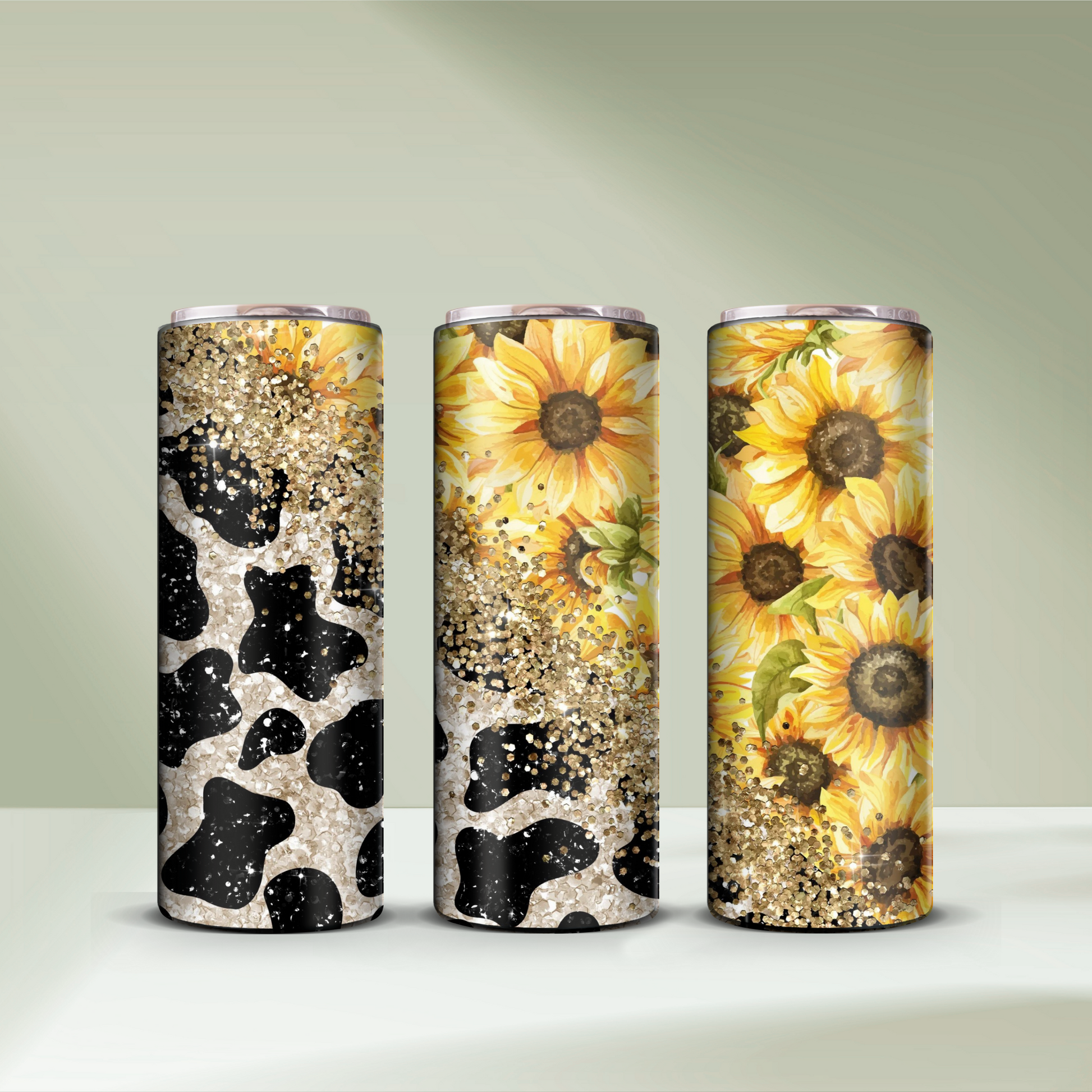 Poceacles Leopard Sunflowers Print Air Fryer Dust Cover