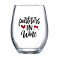 Partners in Wine Stemless Wine Glass