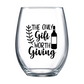 The Only Gift Worth Giving Stemless Wine Glass