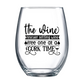 The Wine Rescuer Stemless Wine Glass